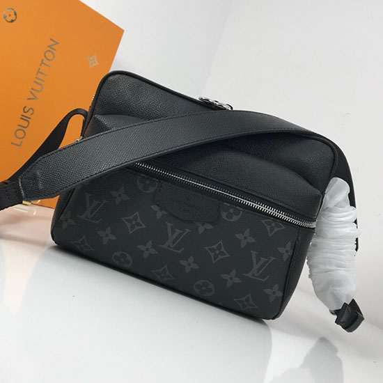 Louis Vuitton Messenger In Tela Con Monogramma Pm Nero M43843