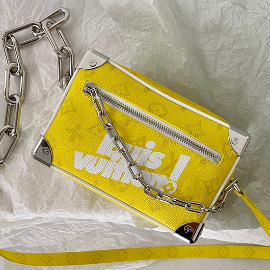 Louis Vuitton Mini Bauletto Morbido Giallo M80816