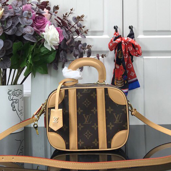 Louis Vuitton Mini Valigia In Tela Con Monogramma M44582