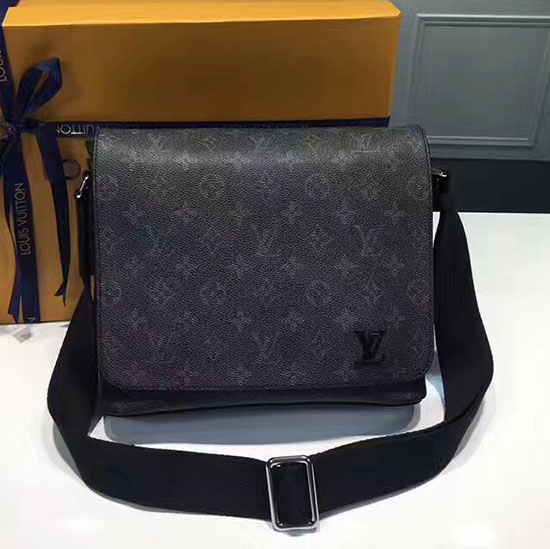 Louis Vuitton Monogramma Eclipse Tela Distretto Pm M44000