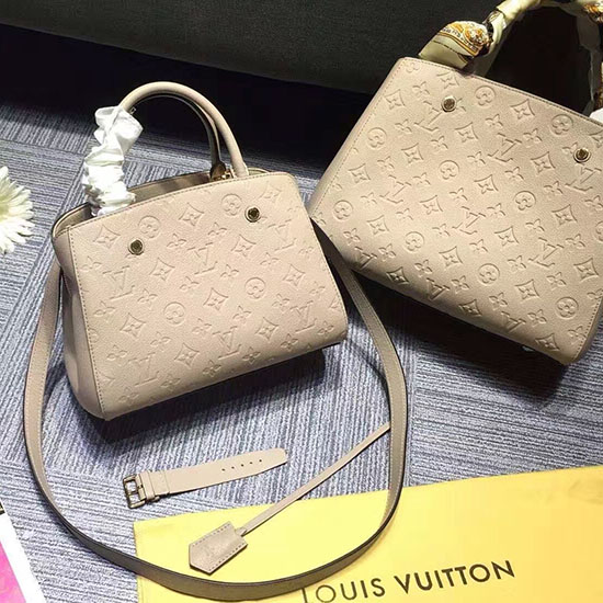 Louis Vuitton Monogramma Empreinte Montaigne Bb Dune M41053