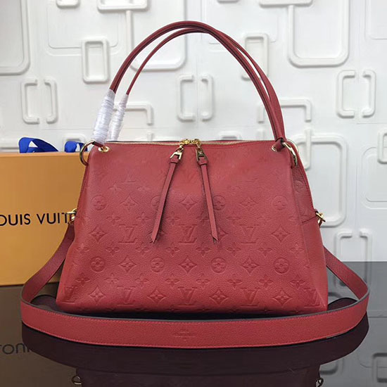 Louis Vuitton Monogramma Empreinte Ponthieu Pm Rosso M43719