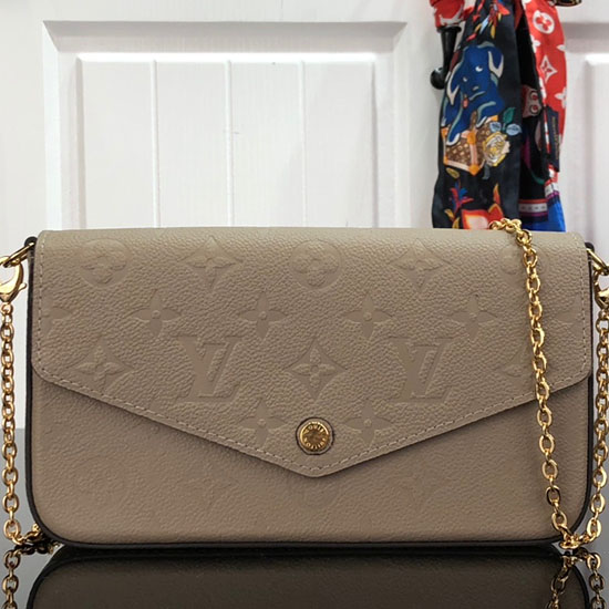 Louis Vuitton Monogramma Impressa Felicie Pochette M68697