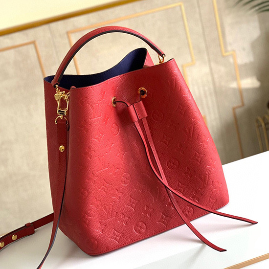 Louis Vuitton Monogramma Impresso Neonoe Mm Rosso M45256