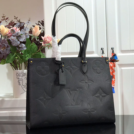 Louis Vuitton Monogramma Impresso Onthego Nero M44925