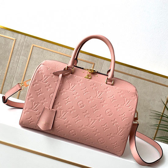 Louis Vuitton Monogramma Impresso Speedy Bandouliere Rosa M44736