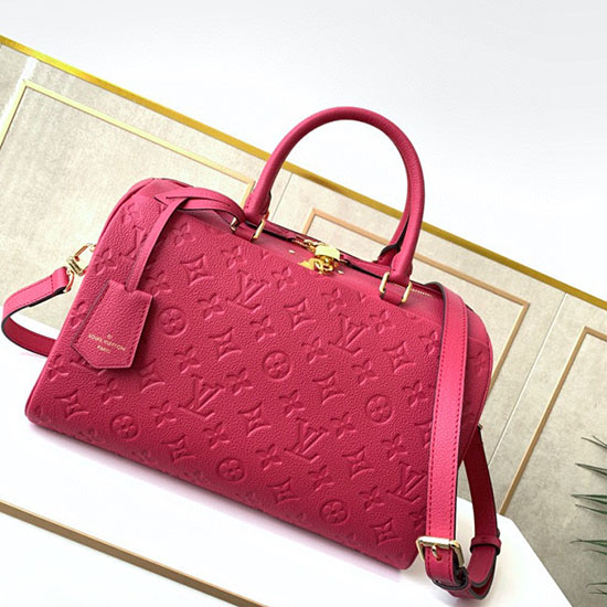 Louis Vuitton Monogramma Impresso Speedy Bandouliere Rosa M44736