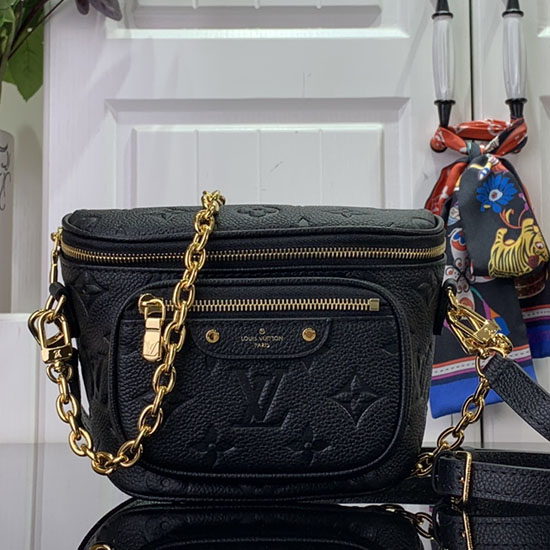 Louis Vuitton Monogramma Impronta Mini Marsupio Nero M82335