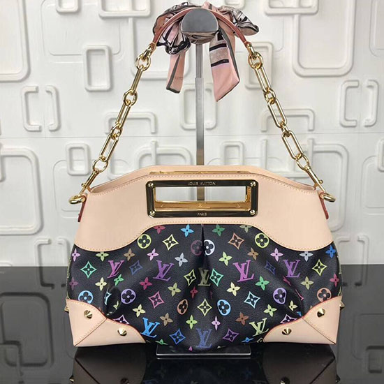 Louis Vuitton Monogramma Multicolore Judy Mm M40256 Nero