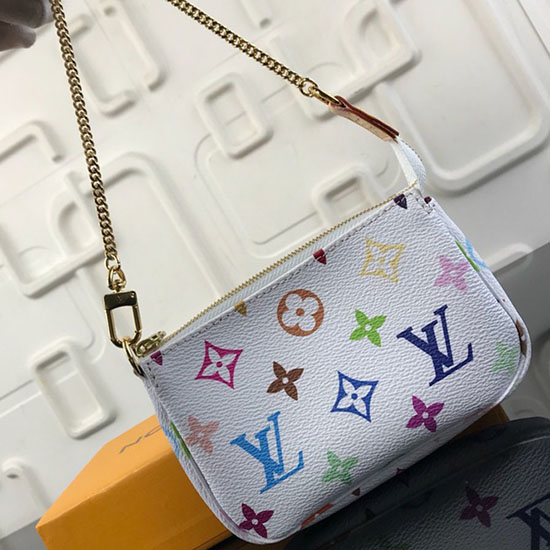 Louis Vuitton Monogramma Multicolore Mini Pochette Accessori M58009