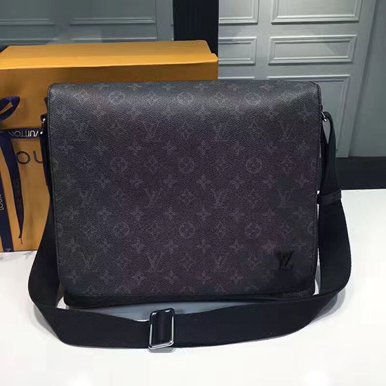 Louis Vuitton Monogramma Tela Eclipse Distretto Mm M44001