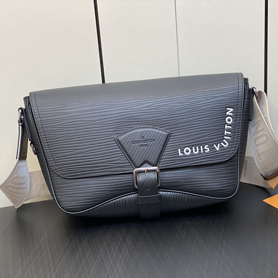 Louis Vuitton Montsouris Messenger Nero M23097