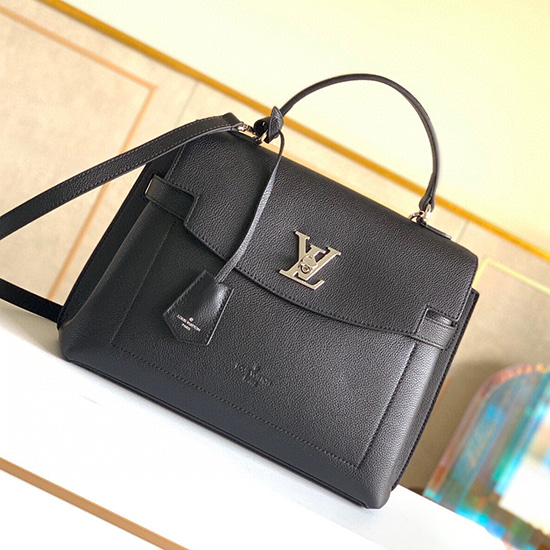 Louis Vuitton Morbida Pelle Di Vitello Lockme Ever Nero M52787