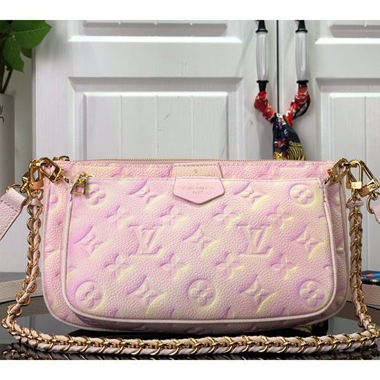 Louis Vuitton Multi Pochette Accessori Rosa M46093