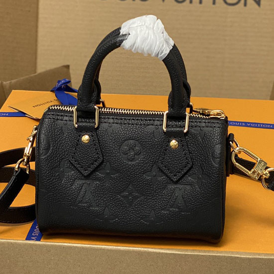 Louis Vuitton Nano Speedy Nero M82450