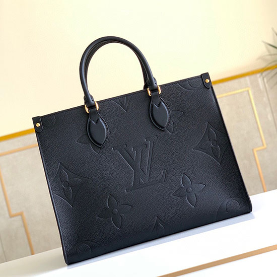 Louis Vuitton Onthego Mm Nero M45595