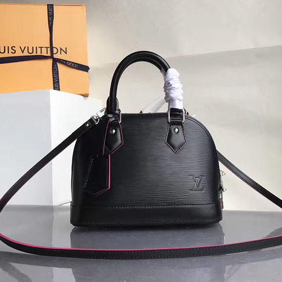 Louis Vuitton Pelle Epi Alma Bb Noir M40301