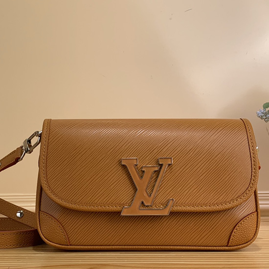 Louis Vuitton Pelle Epi Buci Marrone M59459