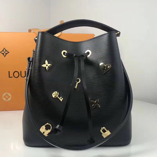 Louis Vuitton Pelle Epi Neonoe Nera M53238