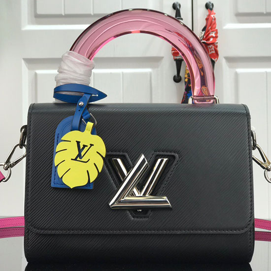 Louis Vuitton Pelle Epi Twist Mm Nero M50282