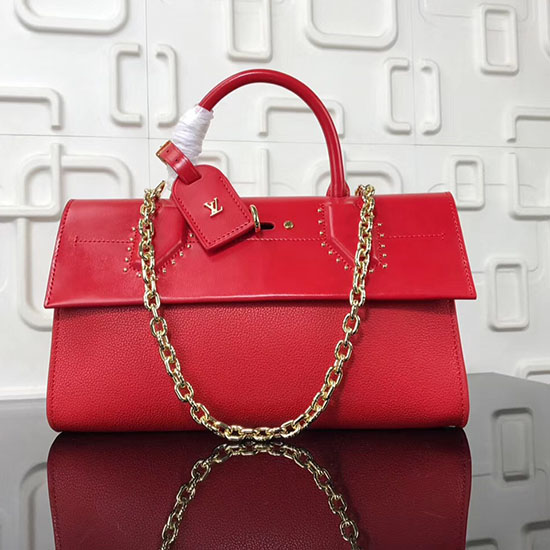 Louis Vuitton Pochette City Steamer Rossa M54925