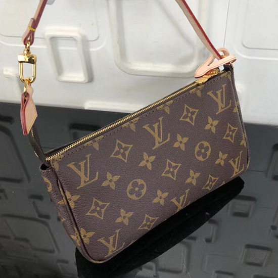 Louis Vuitton Pochette In Tela Monogram Accessori Pochette M51980