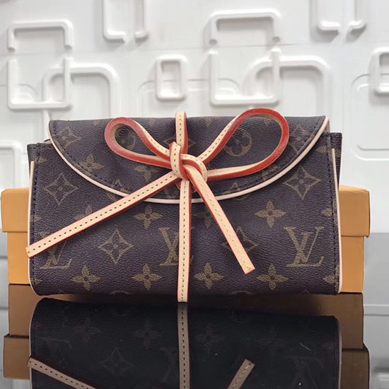 Louis Vuitton Pochette In Tela Monogramma M43837