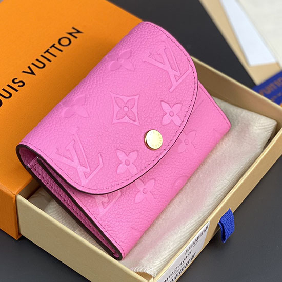 Louis Vuitton Rosalie Portamonete Rosa Lecca-lecca M81520