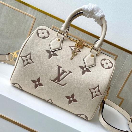 Louis Vuitton Speedy Bandouliere 25 Crema M58947