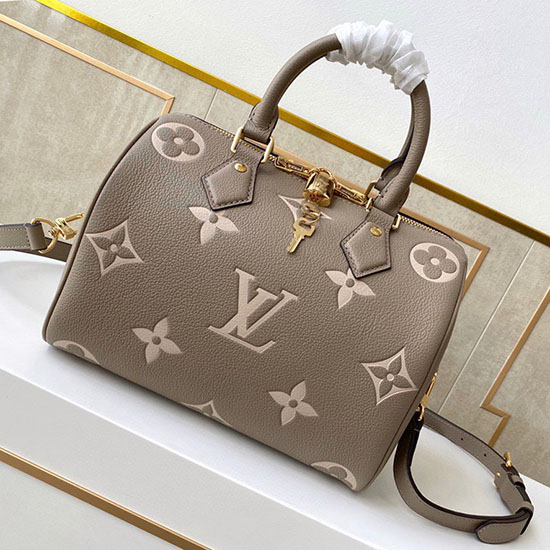 Louis Vuitton Speedy Bandouliere 25 Grigio M58947