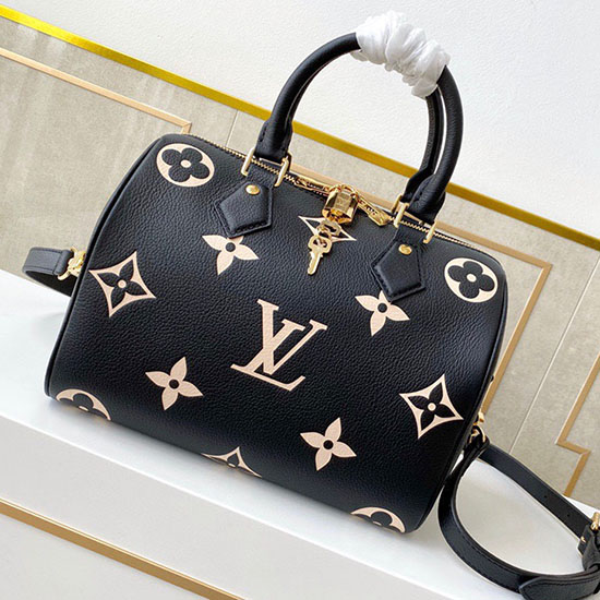 Louis Vuitton Speedy Bandoulière 25 Nero M58947