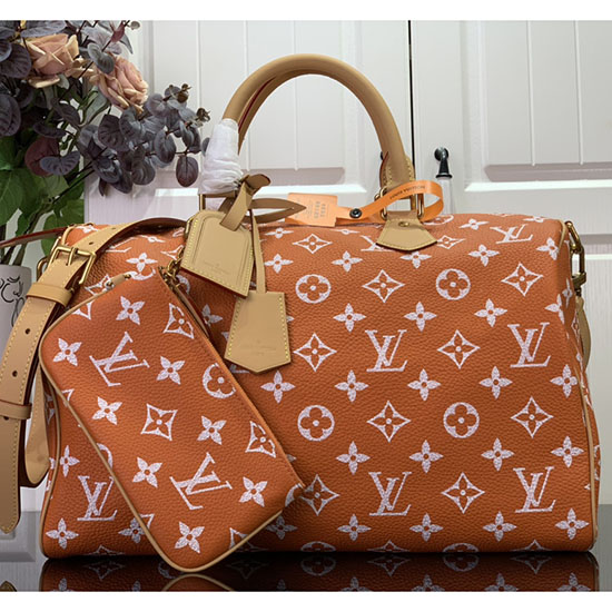 Louis Vuitton Speedy P9 Bandouliere 40 Arancione M24419