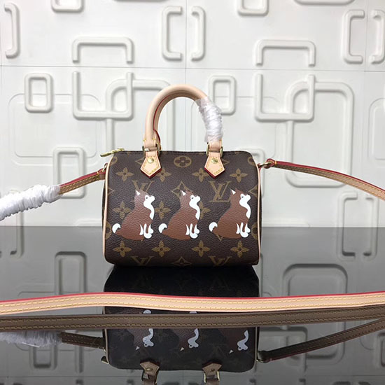 Louis Vuitton Stampa Cane Nano Speedy M61252