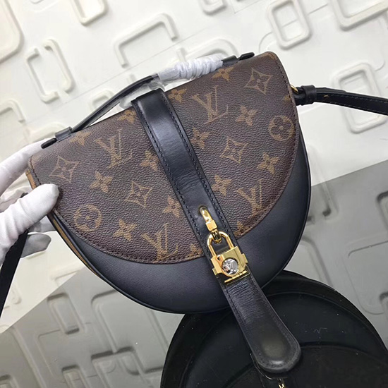 Louis Vuitton Tela Monogramma Chantilly Lock Noir M43590