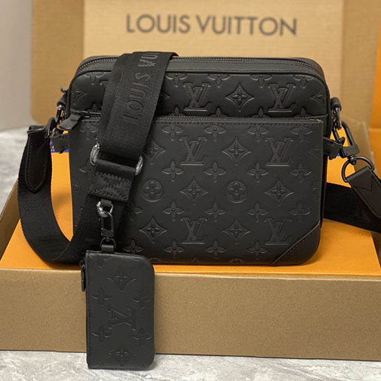 Louis Vuitton Trio Messenger Nero M46604