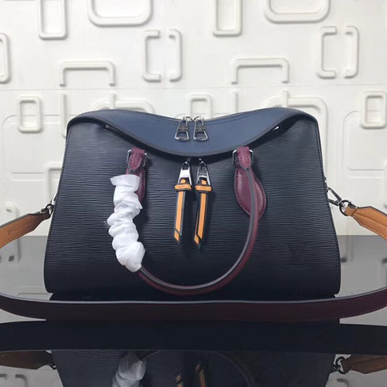 Louis Vuitton Tuileries Epi In Pelle Noir M53443