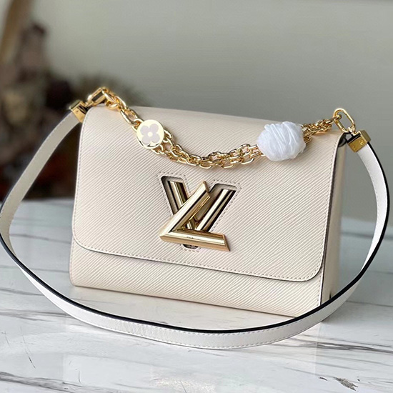 Louis Vuitton Twist Mm Bianco M59402