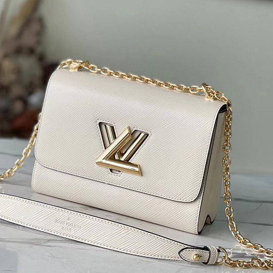 Louis Vuitton Twist Mm Bianco M59686