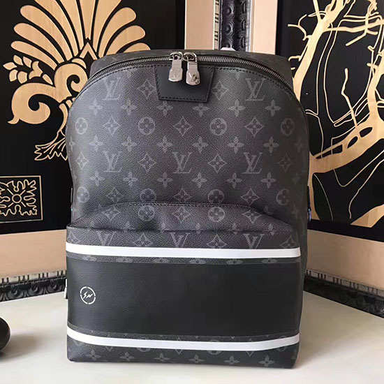 Louis Vuitton Zaino Apollo In Tela Monogramma Eclipse M43408