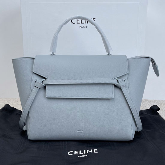 Marsupio Celine In Pelle Di Vitello Granulata Blu Cb202428