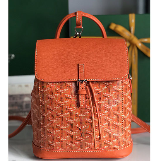 Mini Zaino Goyard Alpin Arancione G10301