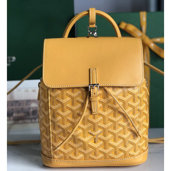 Mini Zaino Goyard Alpin Giallo G10301