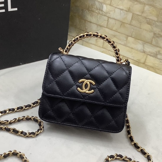 Pochette Chanel Con Catena Nera Ap3010