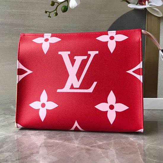 Pochette Da Toilette Louis Vuitton 26 Rossa M47542