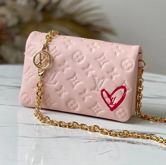 Pochette Louis Vuitton Coussin Rosa M80834