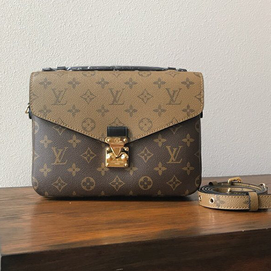 Pochette Metis In Tela Con Monogramma Reverse Louis Vuitton M41465