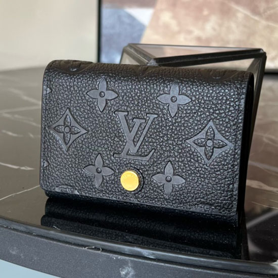 Porta Biglietti Da Visita Louis Vuitton Nero M58456