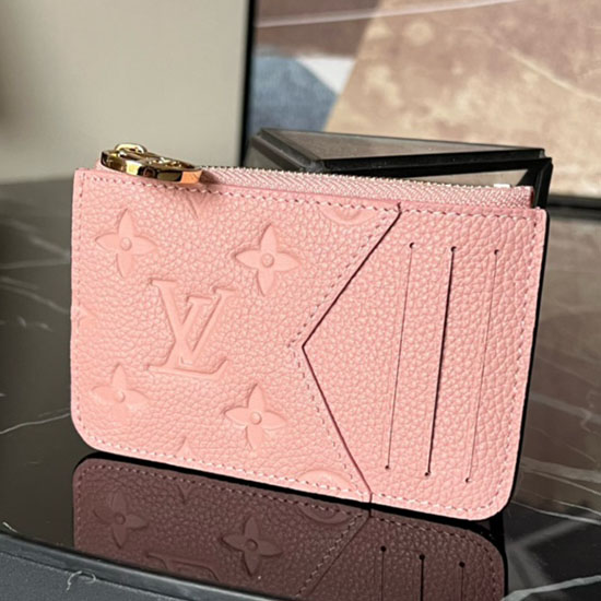 Porta Carte Louis Vuitton Romy Rosa M82044