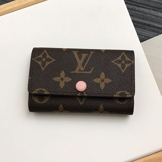 Portachiavi Louis Vuitton 6 Rosa M60701