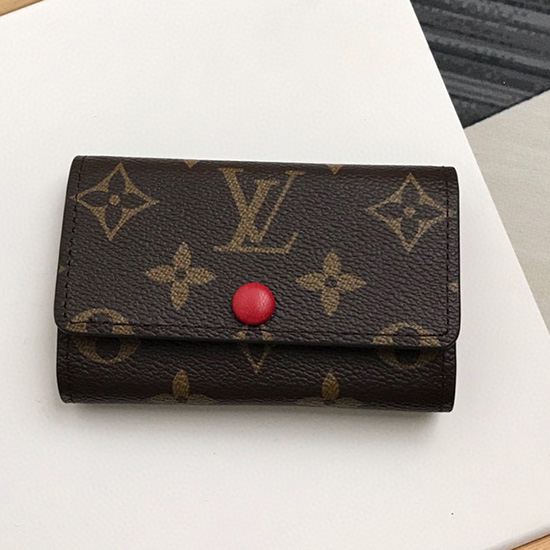 Portachiavi Louis Vuitton 6 Rosso M60701